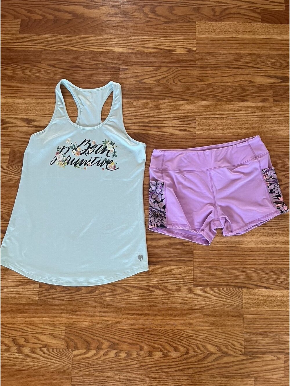 Women’s Born primitive BP tank top and shorts
